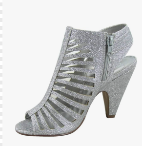 FZ-Shaky-s Women's Sexy Strappy Peep Toe Slingback Buckle Chunky Heel Sandal Shoesv Size:7,5