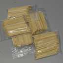 HOPELF 4" Natural Bamboo Skewers Sticks for Appetiser，Fruit，Cocktail，Kabob，Chocolate Fountain，Grilling，Barbecue，Kitchen，Crafting.More Size Choices 4"(500 PCS)