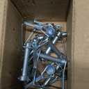 5/16" x 2" Trailer Hitch Pin 10 Pack, Heavy Duty Carbon Steel Hitch Locking Pins, Zinc Plated Rust-Resistant Coupler Pins for Utility Trailer, RV, Boat, Lawn Tractor, Farm Equipment