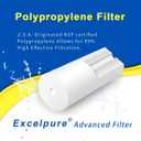 EXCELPURE Whole House Sediment Water Filter 10" x 4.5" (5 micronCompatible with Culligan RFC-BBSA, WFHD13001B, GXWH35F, GXWH30C, 3M Aqua-Pure AP817,Whirlpool WHKF-GD25BB (2 PACK)