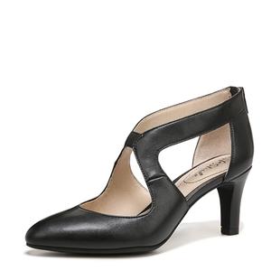 LifeStride Women's Giovanna 2 Pump Black Smooth 8.5 M