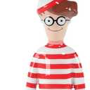 Where's Waldo 4.5" Christmas Tree Ornament, Indoor/Outdoor Decoration, Holiday Home Decor