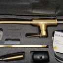 RULIA Kitchen Faucet, Kitchen Sink Faucet, Sink Faucet, Pull-Down Kitchen Faucets, Bar Kitchen Faucet, Brushed Brass, Metal Spray Head, RB1068