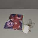 3 Pcs 4th of July Gnome Yard Signs Large Lighted Patriotic Outdoor Decoration Vintage LED Memorial Day Outside Decoration Independence Day Yard Sign with Stake for Lawn Garden Supplies