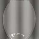 KOHLER 4636-RL-0 Cachet ReadyLatch Elongated Toilet Seat Slow Close, Soft Close Toilet Seat Quiet Lid, Contoured Grip-Tight Bumpers Installation Hardware, Apartment Essentials, White