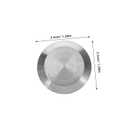 IMIKEYA 10pcs Tactile Paving for Blind Navigation Non- Guide Markers for Sidewalks, Subways and Airports High-Contrast Sensory Indicators Visually Impaired Safety