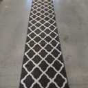 SHACOS Black Runner Rug 2x10 ft Washable Entryway Runner Rugs Non Slip Rubber Backing Hallway Rug Runner Absorbent Kitchen Carpet Runners