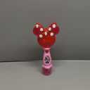 Little Kids Disney Minnie Mouse Light and Sound Musical Bubble Wand, Includes Bubble Solution, Plastic, Multi (2051)