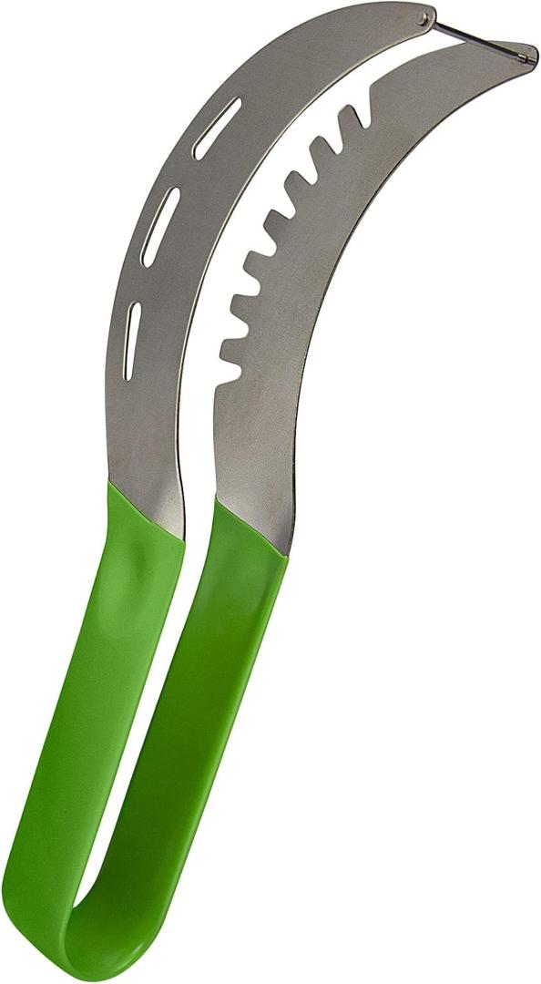 Watermelon Slicer  Premium Watermelon Cutter Kitchen Tools  Ultra-Sharp Stainless Steel Blade  Ergonomic and User-Friendly Handle  Safe, Durable Design