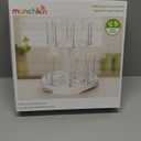 Munchkin High Capacity Drying Rack for Baby Bottles and Accessories, White (1 Count (Pack of 1))