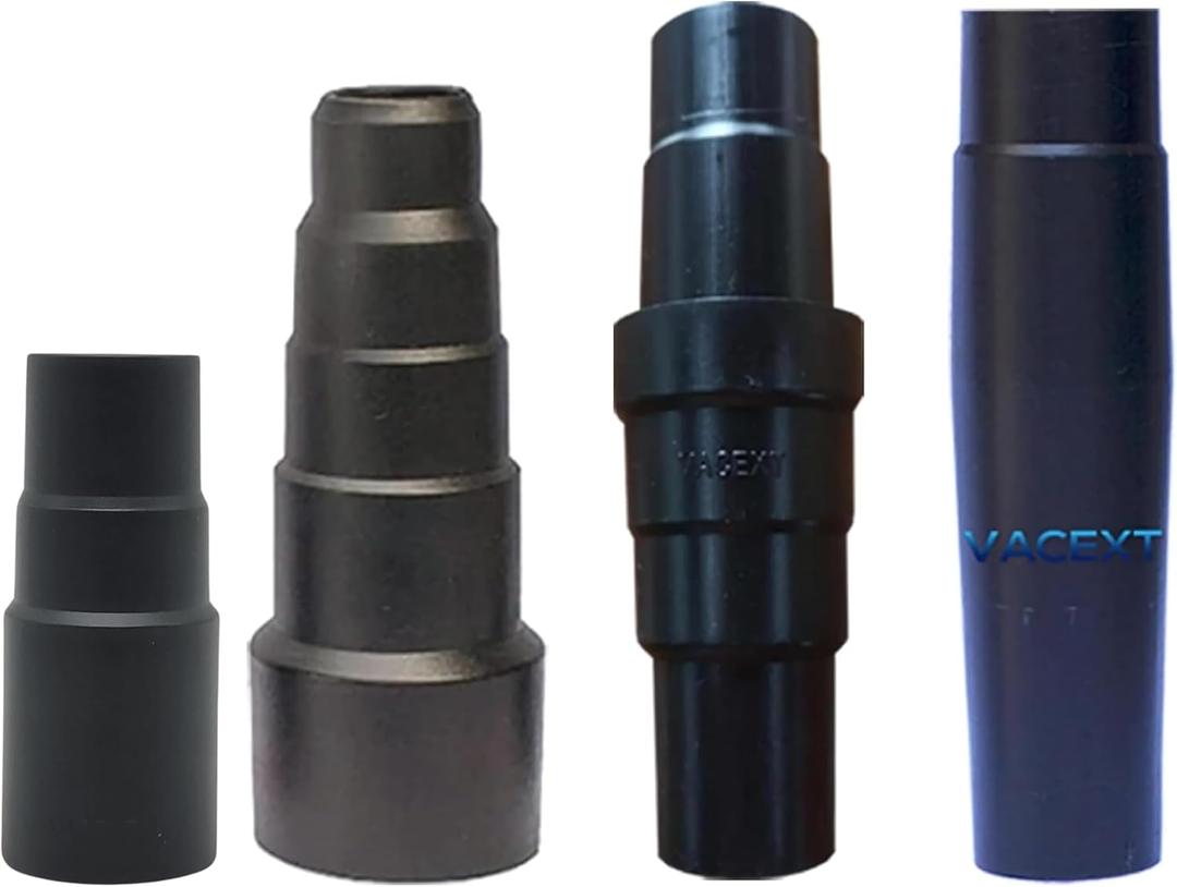 Vacuum Hose Adapter Kit - Vacuum Attachment Adapters Compatible with Most Vacuum Cleaners - Pool Hose Adapter 1-1/4" or 1-1/2" Connector - 1-7/8'' to 1 1/4'' Hoses Reducer Converter Connector