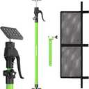 Adjustable Cargo Bars, 40" to 79" Non-Slip Truck Bed Divider, Cargo Bar for Pickup Truck Bed Cargo Bars for SUVs, Trailers, Vans, with Cargo Net Organizer and Divider Bar, 1-Pack, Green