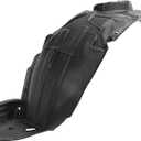 ALMULOO Left Inner Fender Compatible with 2007-2008 Honda Fit w/Manual Transmission Front Wheel Liner Splash Shields Guard Liner Panel Replacement for HO1250111 74151SLNA10 Driver Side