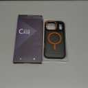 Magnetic 3 in 1 for iPhone 17 Pro Max Case, [Omni-Directional Protection] with 1x Screen Protector + 1x Camera Cover, [Seamless Work with Magsafe] Protective Case for iPhone 17 Pro Max Cosmic Orange