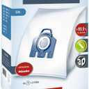 Miele Genuine GN HyClean Air Vacuum Cleaner Bags for Miele Complete C2, Complete C3, Classic C1, S8, S5 & S2 Vacuum Cleaners, Pack of 4 Vacuum Bags and 2 Filters