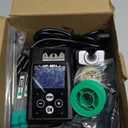 WEP 982 II Precision Soldering Station Kit with 3 C245 compatible Soldering Iron Tip Cartridge, Lead-Free Solder Wire, 4 Memory Channels, Tip Change Groove, Integrated Cleaning Tools