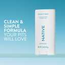 Native Deodorant Contains Naturally Derived Ingredients, 72 Hour Odor Control, Deodorant for Women and Men, Aluminum Free, Ocean & Timber 2.65oz