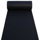 30ft Black Aisle Runners Carpet Rugs for Step and Repeat Display, Ceremony Party and Black Events Indoor or Outdoor Decoration 2ft Wide x 30 ft Long