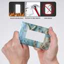 Decorative Art Light Switch Covers Shells and Starfish 1 Gang Rocker Outlet Decorative Switch plate Faceplate GFCI Light Switch Covers for Home Decor (1-Gang Rocker /5 x 3 IN)