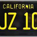 Bullitt | JJZ 109 | Metal Stamped License Plate