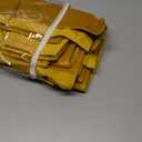 MIULEE Velvet Curtains 63 inch Length 2 Panels - Luxury Blackout Curtains for Bedroom Living Room Thermal Insulated Fall Decor Super Soft Window Drapes Rod Pocket & Back Tab, Mustard Yellow