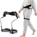 THOUSANDSUNNY Exoskeleton for Walking, Leg Powered Wearable Robotic Bionic Exoskeleton Walking Assist Device