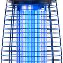 Bug Zapper Indoor & Outdoor, 4200V Electric Mosquito Zapper, 10 Years Lifespan, 6.5ft Power Cord, Waterproof, Fly Trap Mosquito Trap, Fly Killer Fly Zapper for Home, Patio, Kitchen, Backyard, Camping