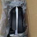 Double Waffle Maker 6 Inch, 1200W Belgian Waffle Maker for Breakfast and Snacks, Makes 2 Personalized Individual Keto Chaffles, Waffle Iron with Nonstick Plates, Temperature Knob, Black