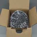 2.5 inch Inlet Exhaust Tip, 4" Outlet 9" Overall Length Stainless Steel Exhaust Tail Pipe, Bolt-On, Rolled Edge, Black (Fit for Tailpipe Outlet is 2.5", must OD not the ID)