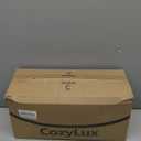 CozyLux Queen Comforter Set Black, 3 Pieces Solid Queen Comforter Breathable Quilted Style Bedding Sets, Luxury Soft Microfiber Down Alternative Comforter for All Season (1 Comforter & 2 Pillowcases)