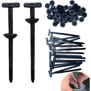 Nylon Universal Cable Tie Buckle for Car Quick One-Button Installation, Heavy Duty Self-Locking Zip Ties for Automotive Repairs Durable and Corrosion-Resistant, Car Parts and Home Maintenance