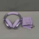 RORSOU C6 Active Noise Cancelling Headphones, Wireless Over Ear Bluetooth Headphones, 60H Playtime, Lightweight Folding Deep Bass Comfort Fit Ear Cups Headset with Mic for iPad/Travel/PC/Home Purple