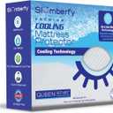 Queen Size Waterproof Cooling Mattress Protector by Slumberfy - Premium Skin-Safe Cover, Natural Fabric with ArcticTex Technology, Noiseless Quilted Mattress Cover  60x80 in.