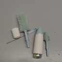 Momcozy Bottle Brush Kit, Innovative Push-Press Design for Better Cleaning - Baby Bottle Cleaner Brush for Baby Bottle, Breast Pumps, Nipples, and More - Can Generate Foam for Better Cleaning, Green (Press Bubble Style)