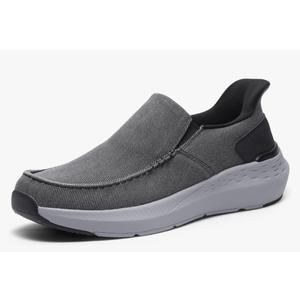 Bruno Marc Men's Hands Free Slip on Loafers Casual Sneakers Canvas Walking Shoes Size 10.5