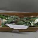 Waipfaru 10 Pcs Artificial Flowers for Outdoors, UV Resistant Faux Flowers for Outdoor Planters, Silk Impatiens Bouquet White Spring Artificial Plants for Garden Porch Patio Balcony Yard Decoration