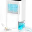 Dehumidifiers for Home & Basement, 2500 Sq.Ft Small Dehumidifier with Aroma Tray, 5ft Drain Hose, 74oz Water Tank, Timer & Sleep Mode, Portable Dehumidifier for Bathroom, Bedroom, RV, Closet
