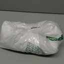 Simplebrand Sheer White Curtains 96 Inches Long, Light Filtering Rod Pocket Solid Color Window Sheer Curtain Panels, Elegant Curtains & Drapes for Living Room, Bedroom 2 Panels (White, 42" W x 96" L)