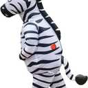 RHYTHMARTS Zebra Costume Inflatable Zebra Costume Inflatable Halloween Christmas Costumes for Adult