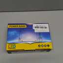 120W Solar Rechargeable Work Light, Portable Flood Light with Stand, 144 LED 10000LM Led Work Light with 4 Modes, IP66 Waterproof Outdoor Working Light for Emergency Repair Mechanic Camping (Army Green)