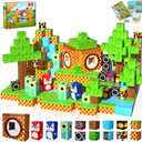 Magnetic Blocks - 100PCS Building Blocks - Toys for Montessori Toddler Christmas Birthday Gifts - STEM Sensory Toys for 3 4 5 6 7 8 9 10 Year Old Boys and Girls