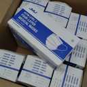 JMU 500 Pcs Disposable Face Masks for Adults, 4-Ply Protection ASTM Level 3 Medical Mask, White, 10Box