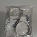 2.5-inch T Bolt Hose O.D. Clamp Stainless Steel - Spring Loaded Heavy Duty Hose Clamps 59mm - 67mm for 2.5" Hose O.D., Auto-adjusting helps Maintain Constant Tension and Tight Fit (59-67mm, 2 Pack)