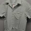 COOFANDY Mens Short Sleeve Shirts Casual Button Down Shirts Cuban Textured Summer Beach Shirts Size M