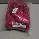 Fuchsia Sequin Backdrop Curtain 4 Pieces 2FTx8FT Glitter Photography Backdrop for Party Wedding Birthday Christmas Decorations