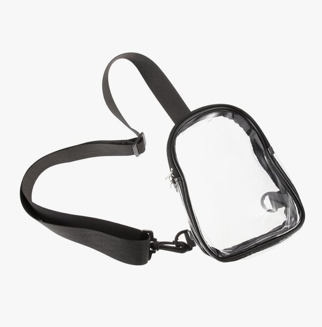 No Brand Sling Bag for Women Clear Crossbody Storage Bag for Travel Sports Events for Phones Cash and Items Mothers Girlfriends No Brand Sling Bag for Women Clear Crossbody Storage Bag for Travel Sports Events for Phones Cash and Items Mothers Girlfriends