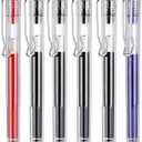 Colourcolor 60 pack Retractable Gel Pens Super Long Lasting 0.5mm Fine Point Gel Ink Roller Ball Journal Pens Smooth Writing Large Capacity, Back to School
