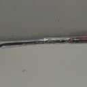 TOOLEAGUE 25" Angled Tip Handled Pry Bar with Striking Cap, Curved Pry Bar