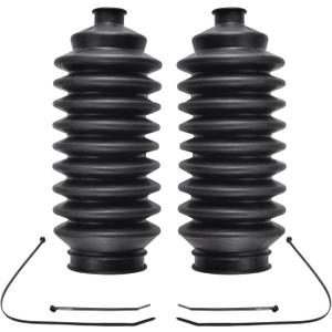 ASTARPRO - Steering Rack and Pinion Tie Rod Boots Replacement for Acura Integra Honda Civic CR-V Prelude Civic del Sol Isuzu Oasis 2pc