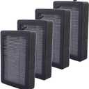 KEEPOW LV-H128 Replacement Filter 4 Pack Compatible with LEVOIT LV-H128/PUURVSAS (HM669A) / ROVACS (RV60) Air Purifier, LV-H128 H13 True HEPA Replacement Filter